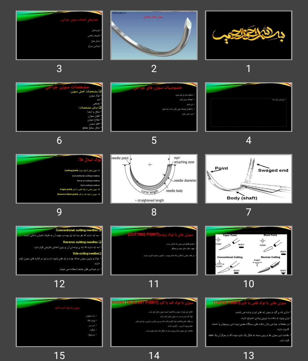 پاورپوینت نیدل