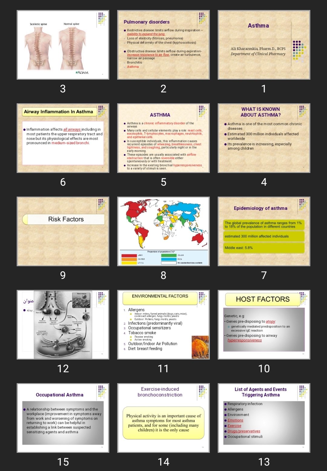 پاورپوینت Asthma