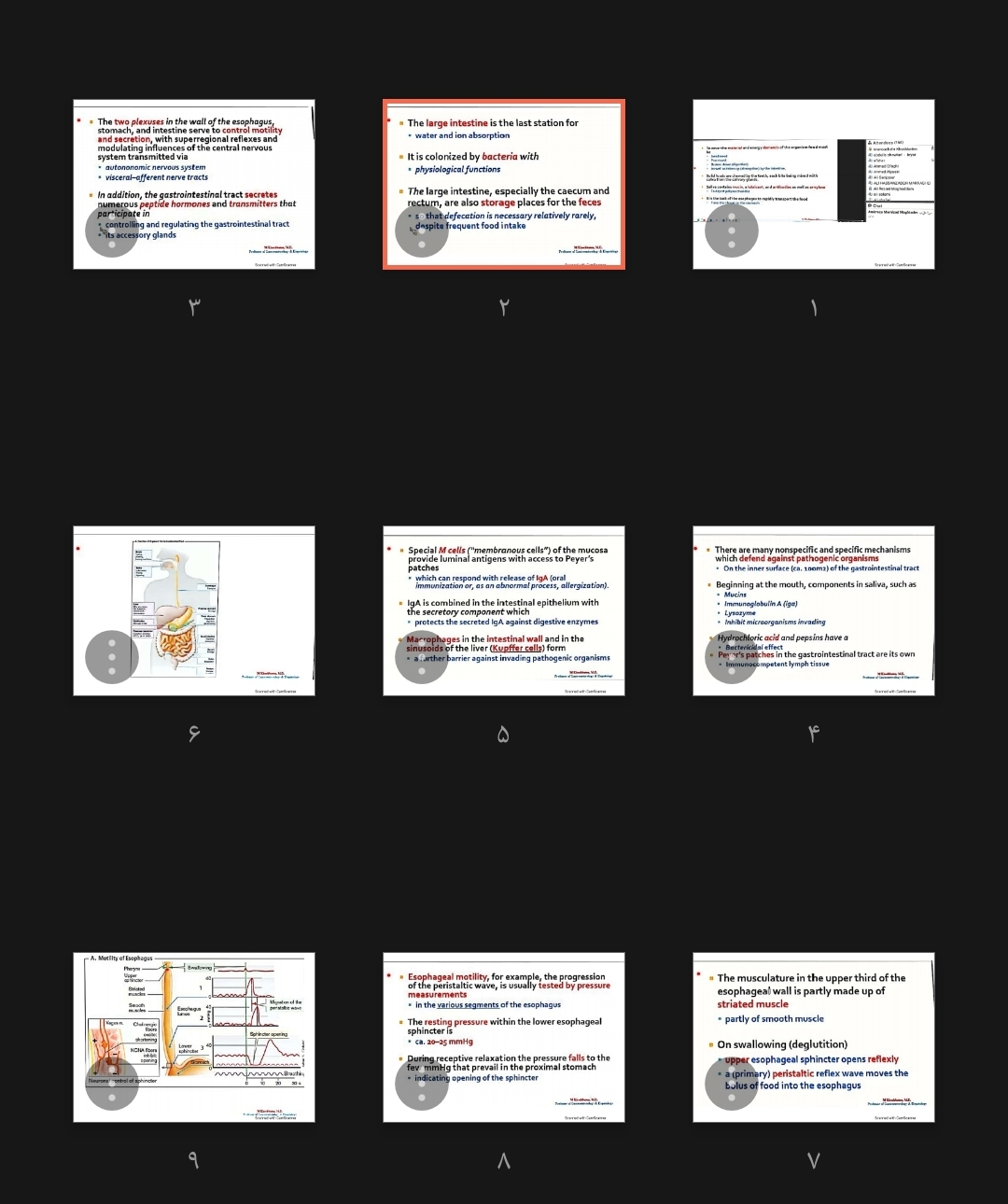 جزوه Gastrointestinal course