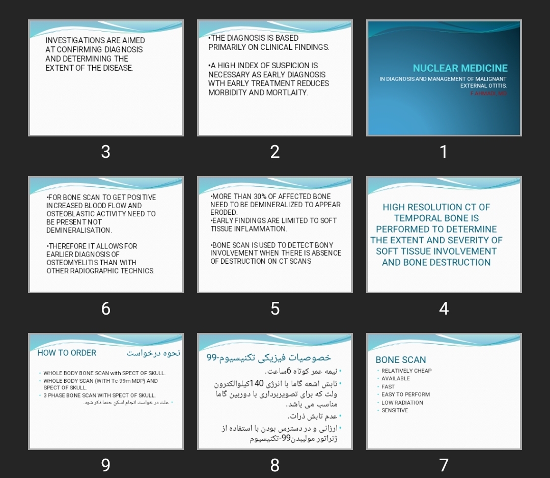 پاورپوینت NUCLEAR MEDICINE