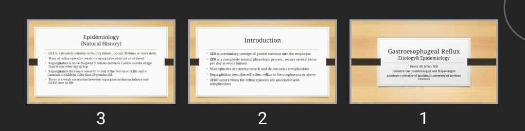 پاورپوینت Gastroesophageal Reflux Etiology & Epidemiology