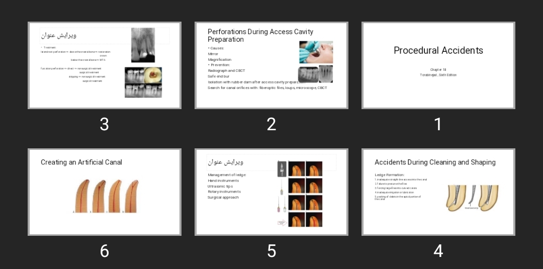 پاورپوینت Procedural Accidents