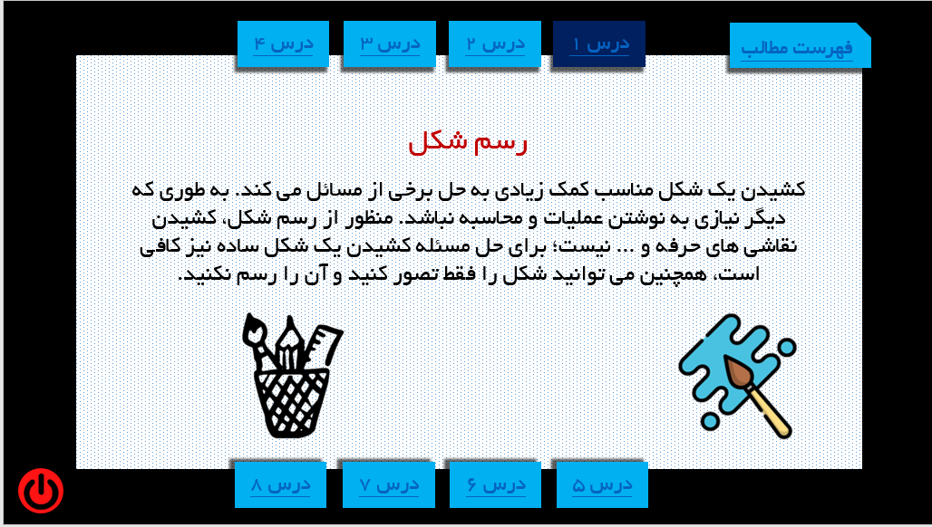 پاورپوینت تدریس فصل اول کلاس هفتم   راهبردهای حل مسئله پایه هفتم