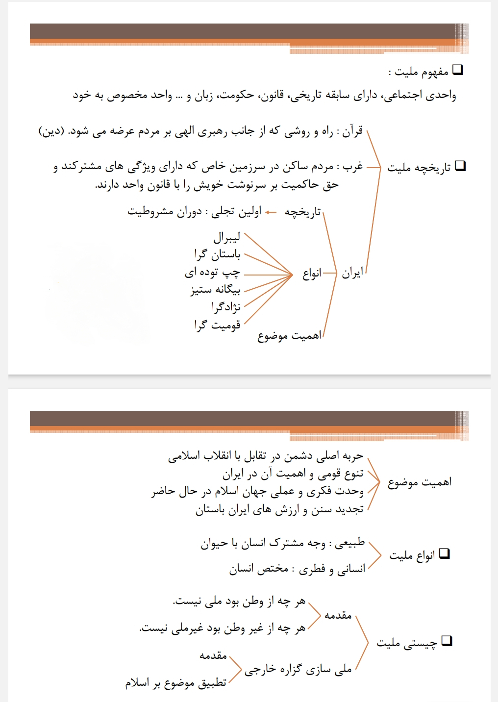 جزوه خلاصه نموداری خدمات متقابل اسلام و ایران/ آزمون استخدامی آموزش و پرورش