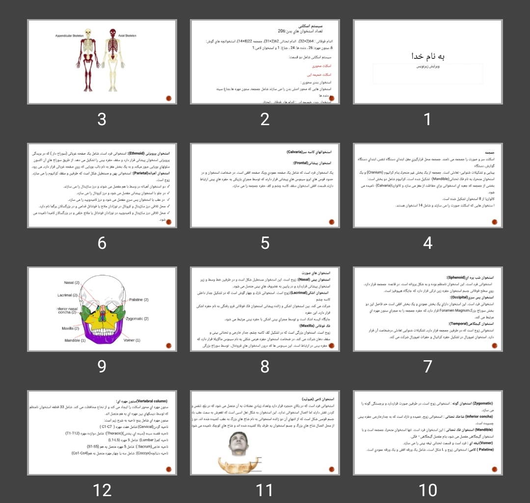 پاورپوینت فیزیولوژی و تشریح