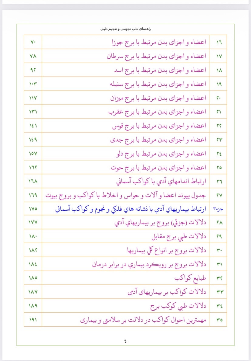 راهنمای طب نجومی یا تنجیم طبی(pdf)