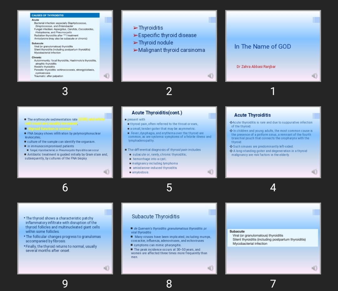 پاورپوینت Pathophysiolgy Thyroid disorders