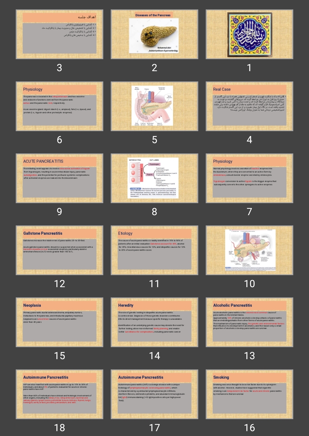 پاورپوینت Diseases of the Pancreas