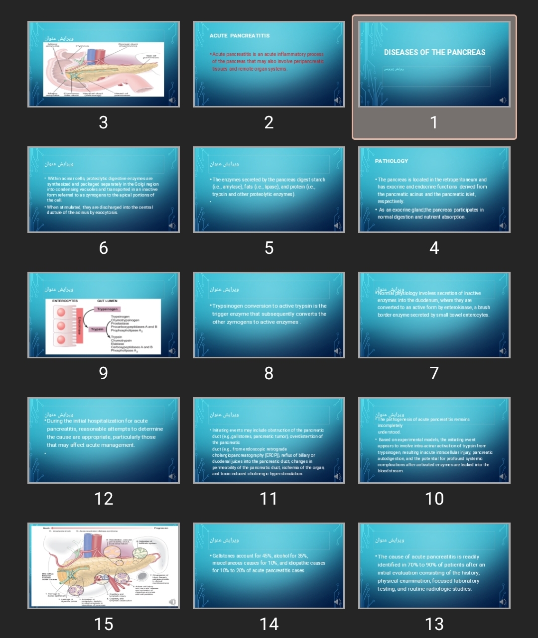 پاورپوینت Diseases of the Pancreas
