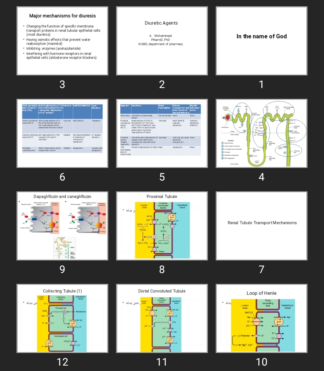 پاورپوینت Diuretic Agents
