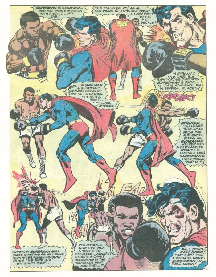 کمیک بوک Superman VS. Mohammad Ali 1978 / اورجینال کمیاب