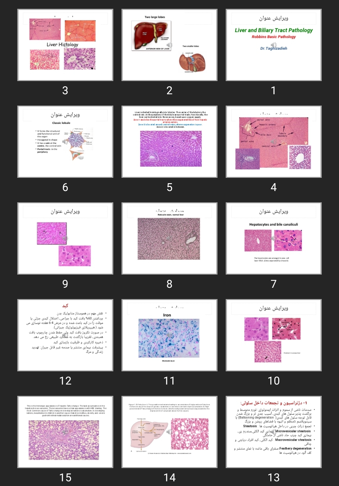 پاورپوینت  Liver and Biliary Tract Pathology Robbins Basic Pathology