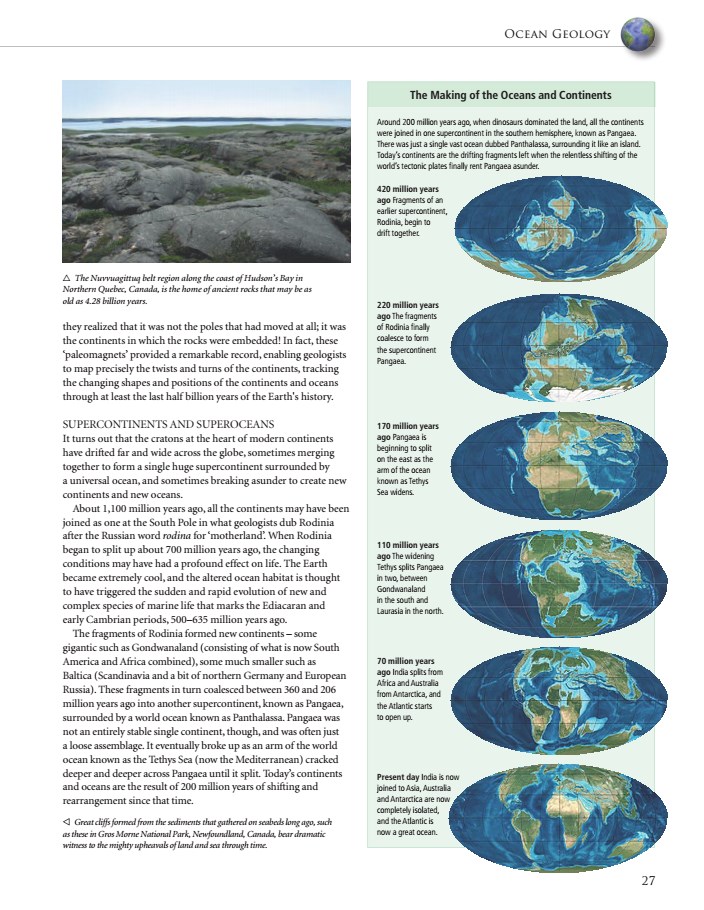 اطلس اقیانوس ها: یک دنیای مخفی شگفت انگیز (دیجیتال انگلیسی)