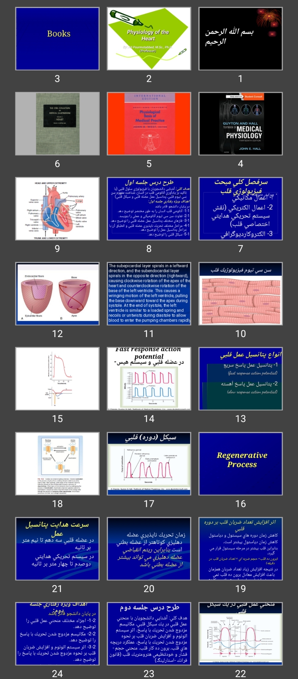 پاورپوینت فیزیولوژی قلب Physiology of the Heart