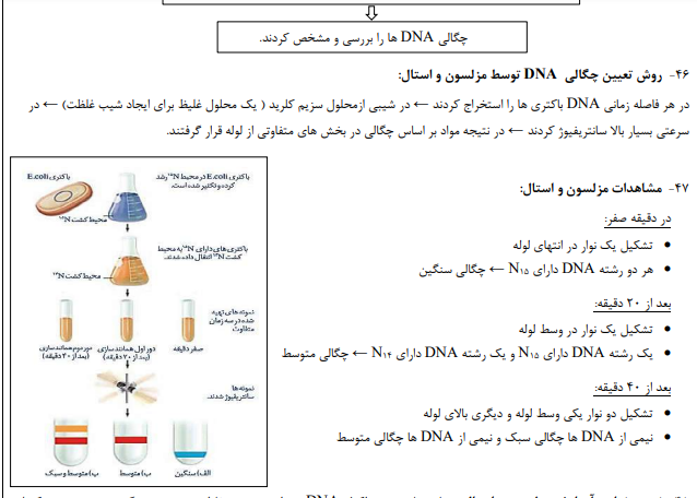 جزوه درس زیست شناسی پایه دوازدهم رشته تجربی