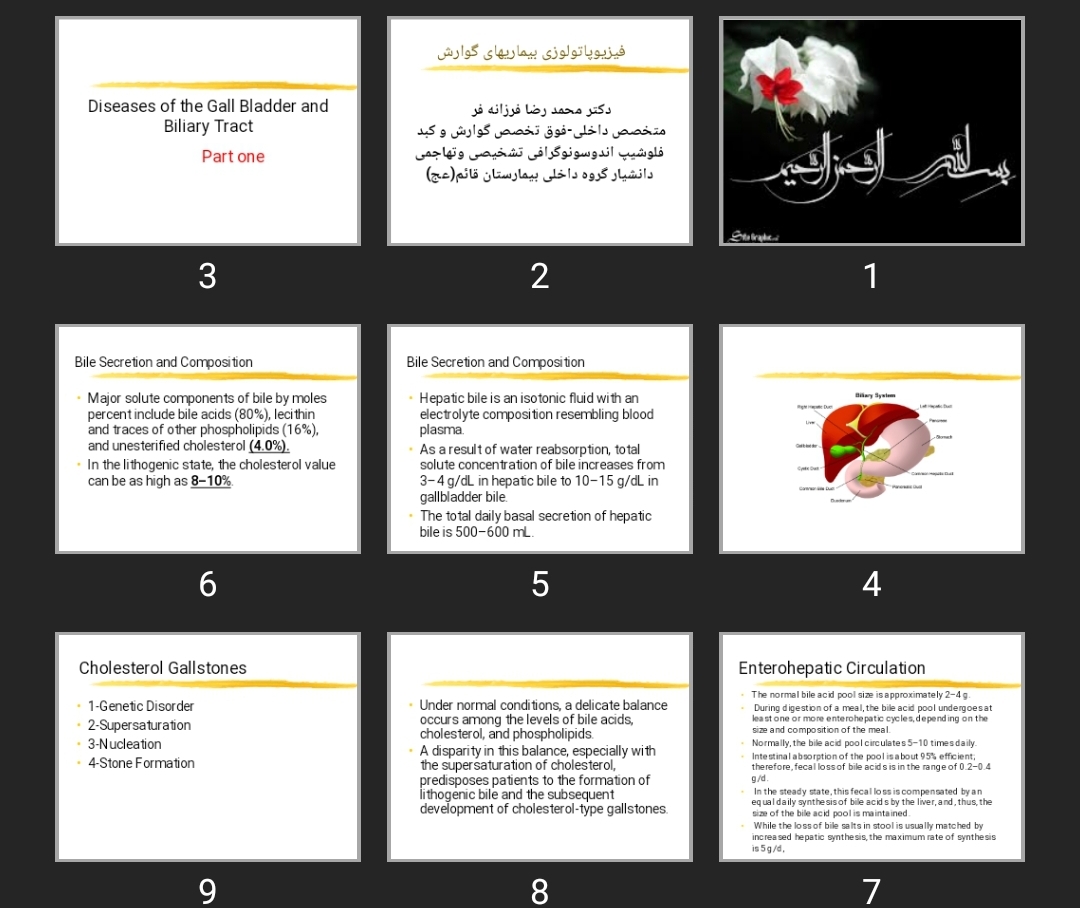 پاورپوینت فیزیوپاتولوژی بیماری های گوارش