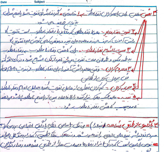 جزوه دستنویس روش ها و فنون تدریس + خلاصه کامل کتاب PDF (خلاصه بصورت نموداری و نکته به نکته )