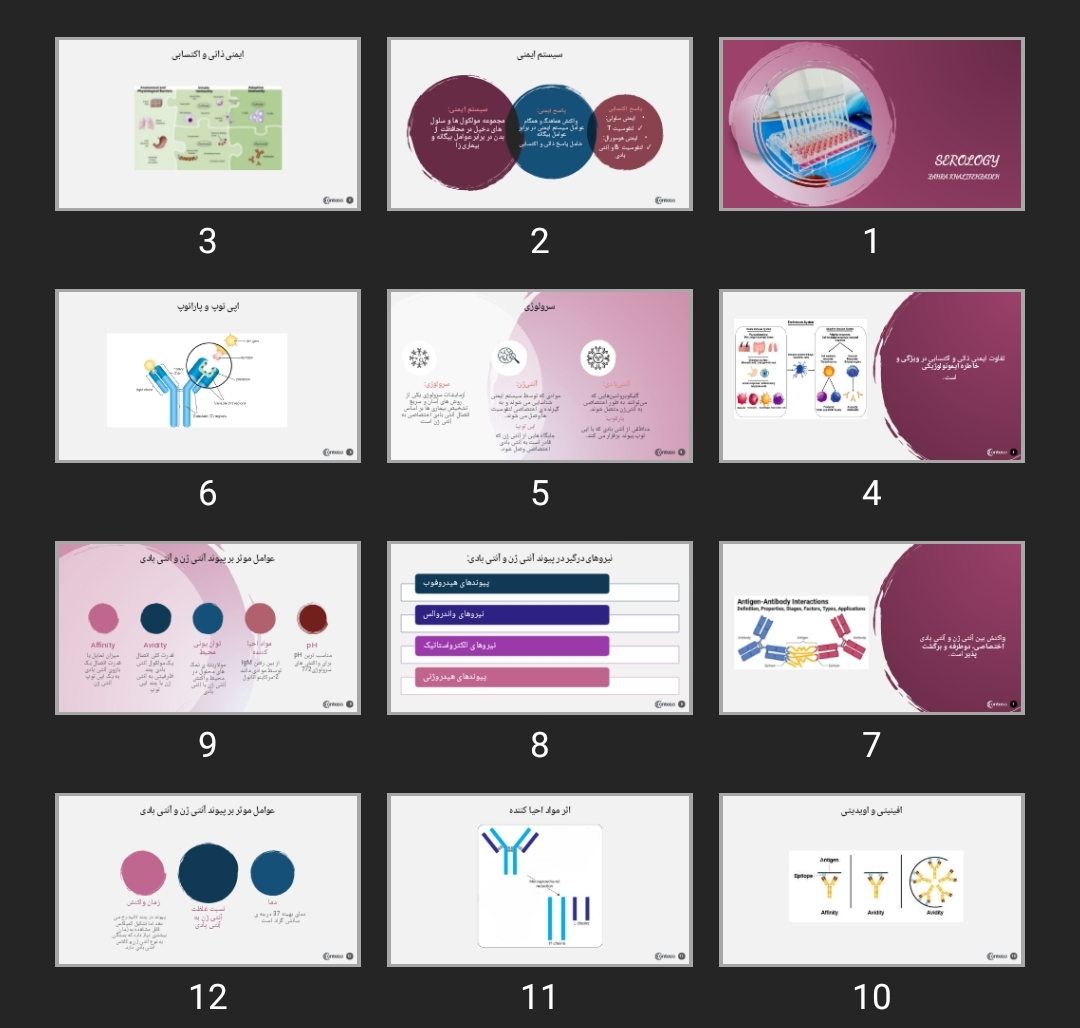 پاورپوینت serology