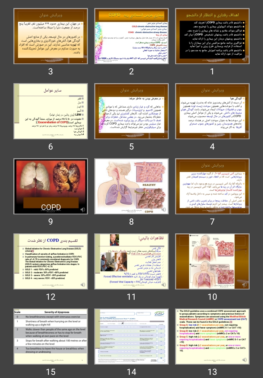 پاورپوینت Respiratory Diseases-COPD