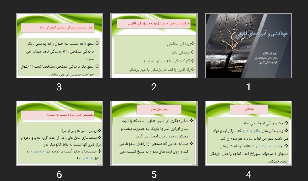 پاورپوینت خودکشی و آموزه های قانونی