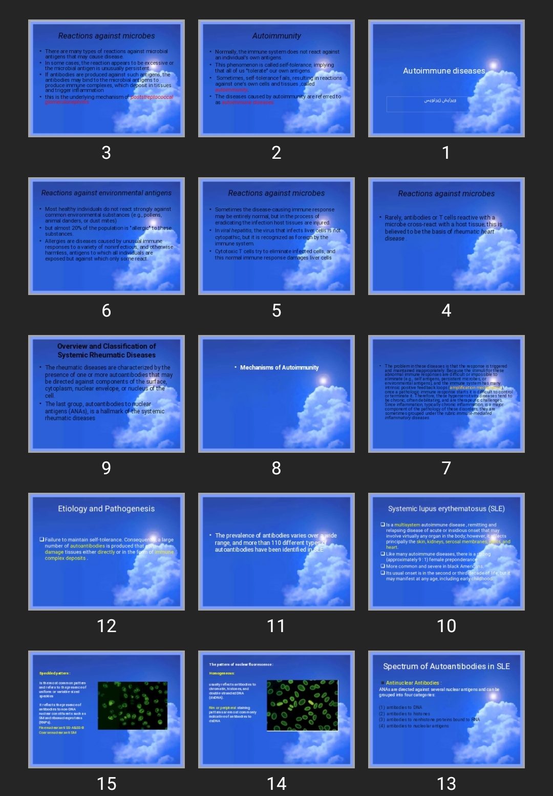 پاورپوینت Autoimmune diseases