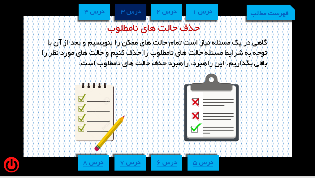پاورپوینت تدریس فصل اول کلاس هفتم   راهبردهای حل مسئله پایه هفتم