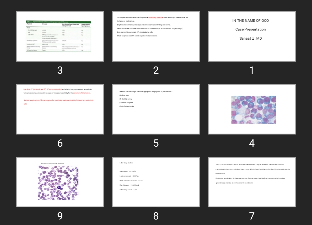 پاورپوینت Case Presentation