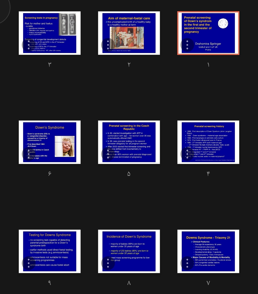 جزوه Prenatal screening in pregnancy -Springer D