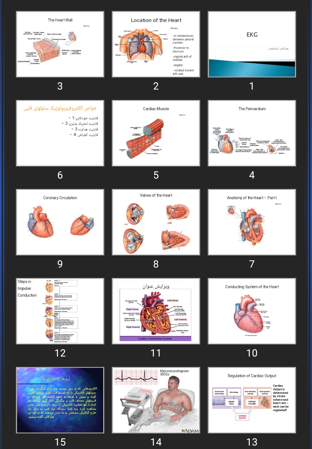 پاورپوینت EKG