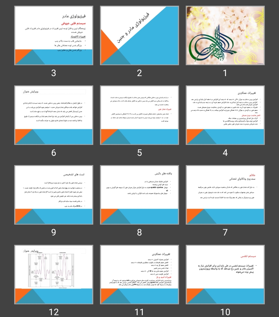 پاورپوینت فیزیولوژی مادر و جنین