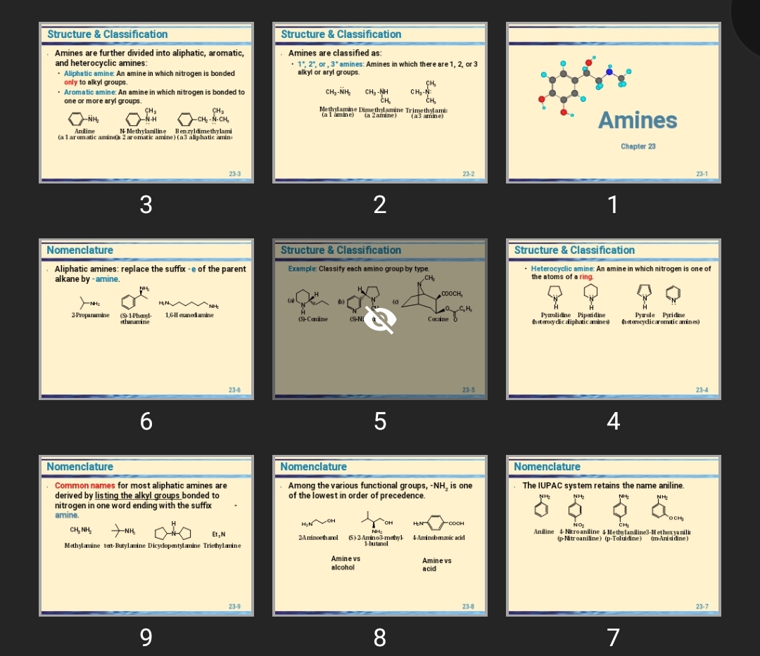 پاورپوینت Amines