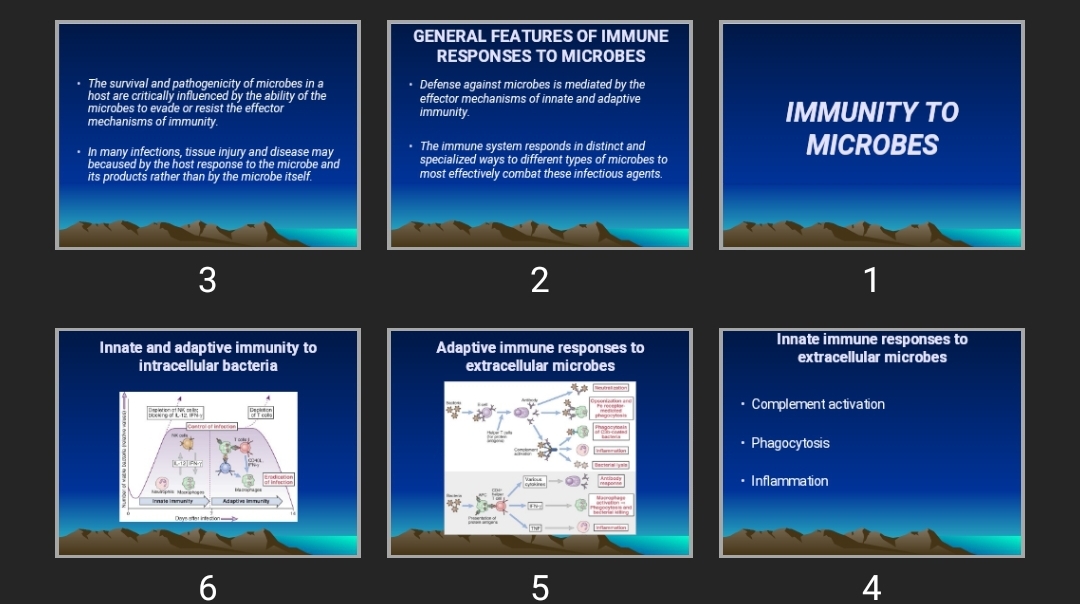 پاورپوینت IMMUNITY TO MICROBES
