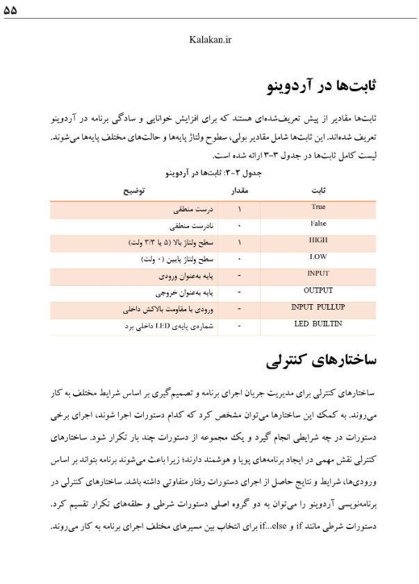 کتاب آموزش آردوینو با محوریت موتورهای الکتریکی [PDF]