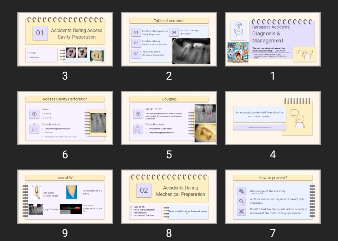 پاورپوینت Iatrogenic Accidents: Diagnosis & Management