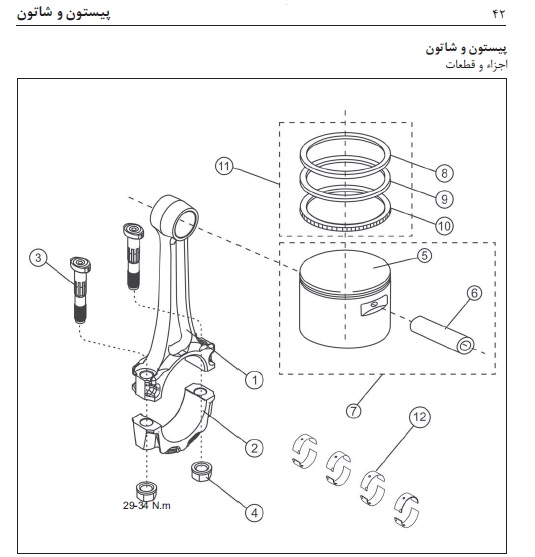 راهنمای تعمیرات مجموعه موتور تیبا pdf