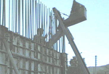 گزارش کاراموزی اسکلت بتنی ساختمان 3 طبقه/رشته عمران