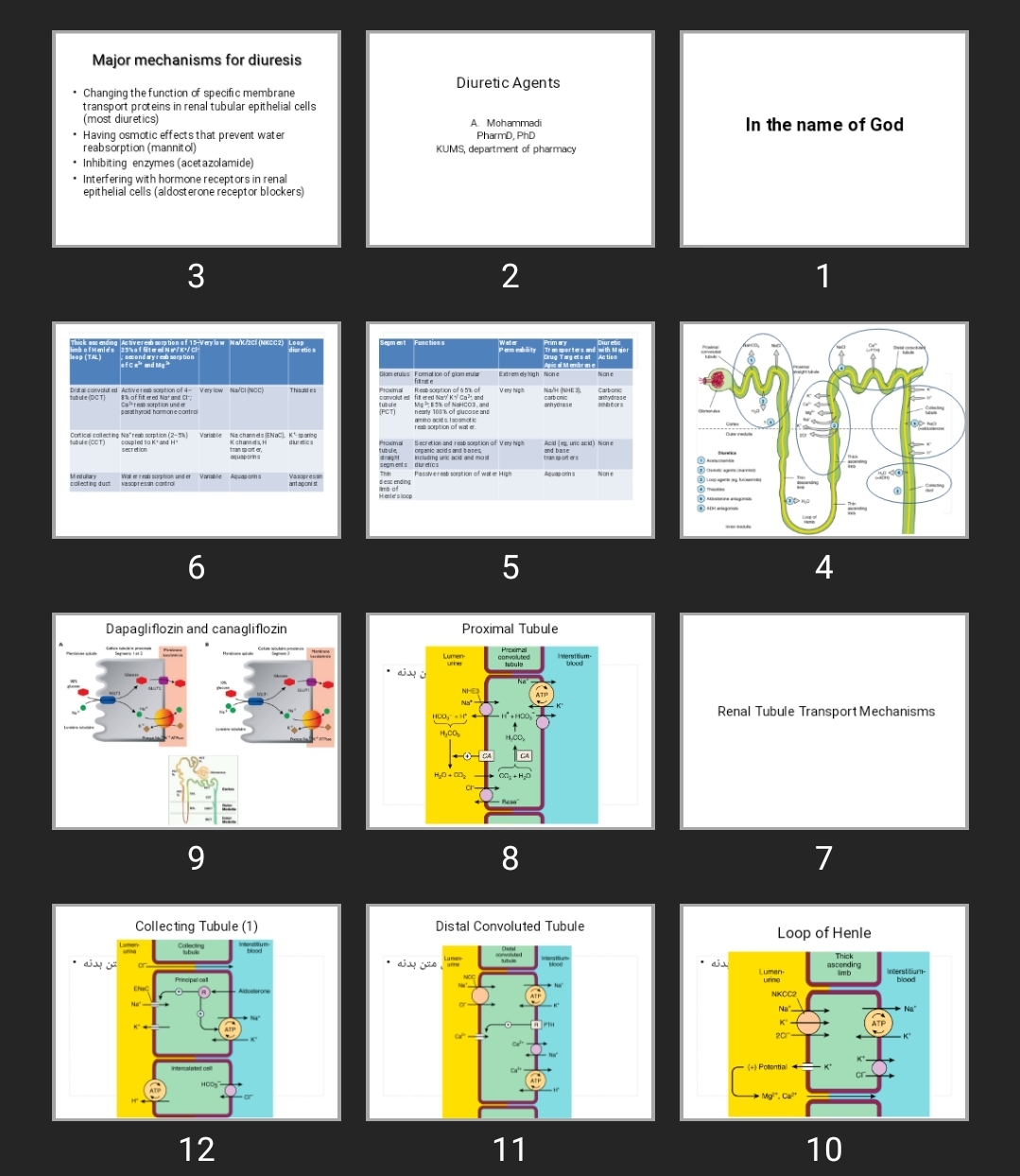 پاورپوینت Diuretic Agents