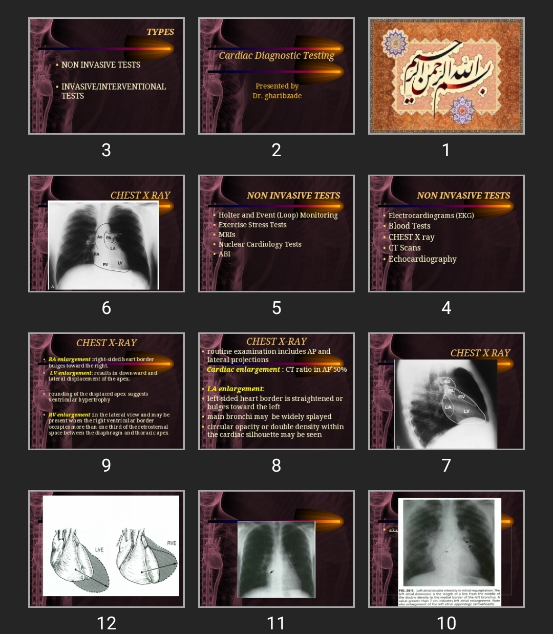 پاورپوینت Cardiac Diagnostic Testing