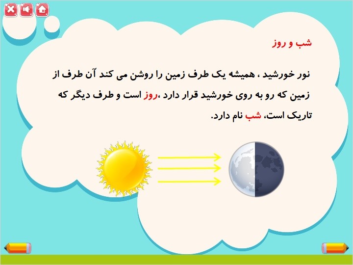 فایل خام قابل ویرایش با استوریلاین سه: علوم دوم ابتدایی زندگی ما و گردش زمین