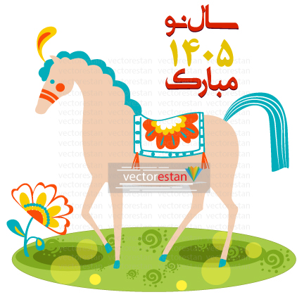 وکتور و عکس نوروز 1405 و سال اسب(126)
