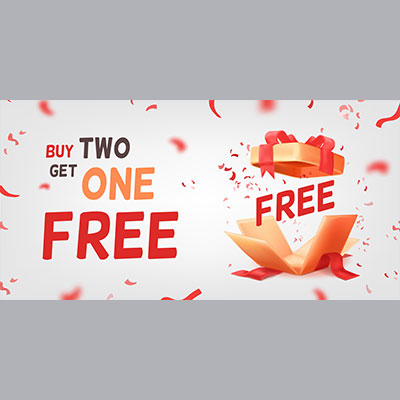 کوپن تخفیف پیتزا رنگ نارنجی