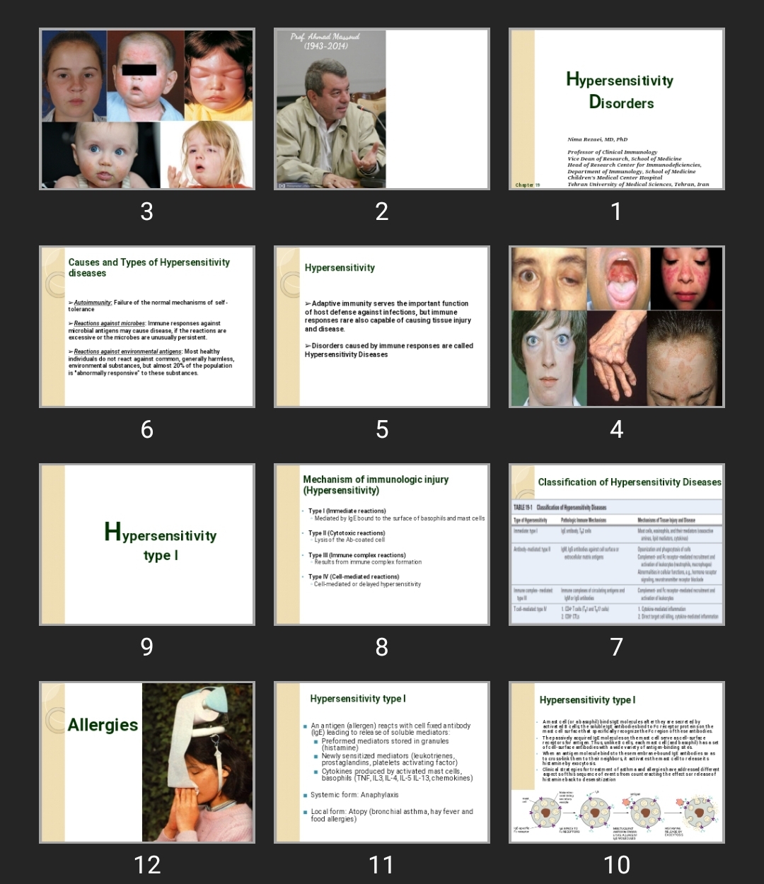 پاورپوینت  Hypersensitivity Disorders