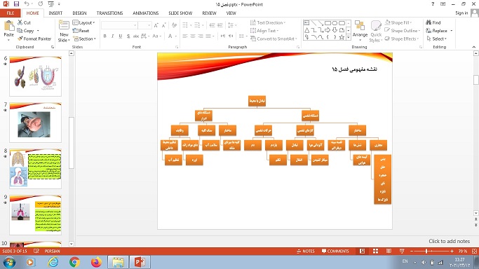 پاورپوینت فصل پانزدهم علوم تجربی هفتم تبادل با محیط