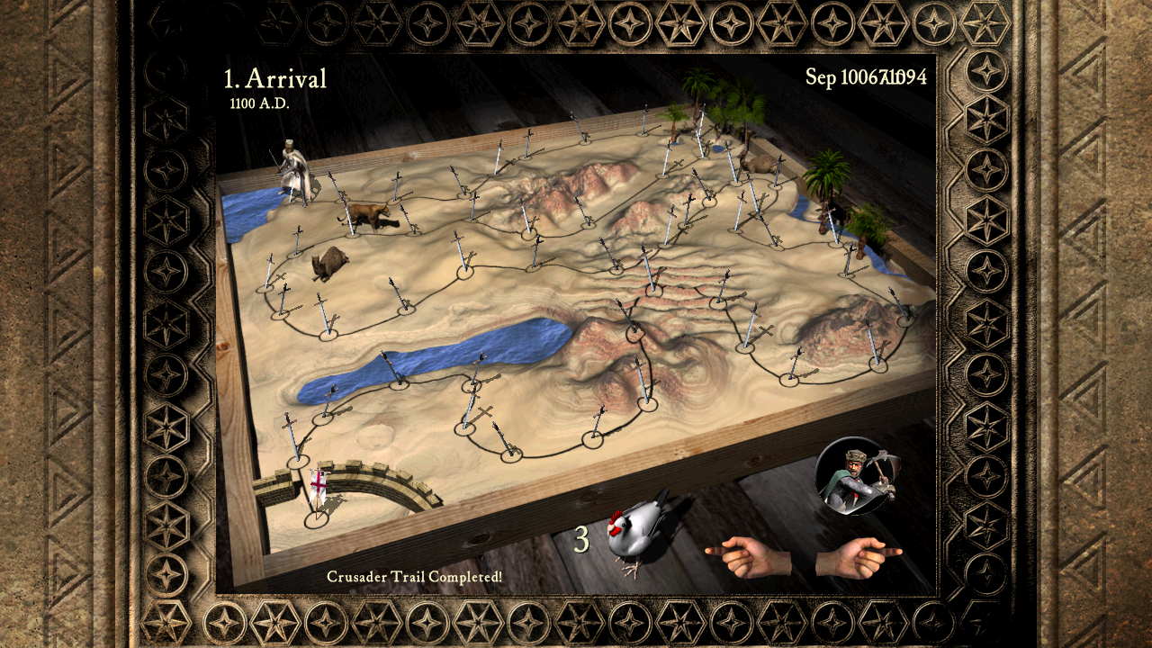 فایل سیو کامل شده بازی جنگ های صلیبی 1 - Stronghold Crusader 1