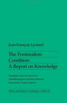 The Postmodern Condition: A Report on Knowledge-کتاب انگلیسی