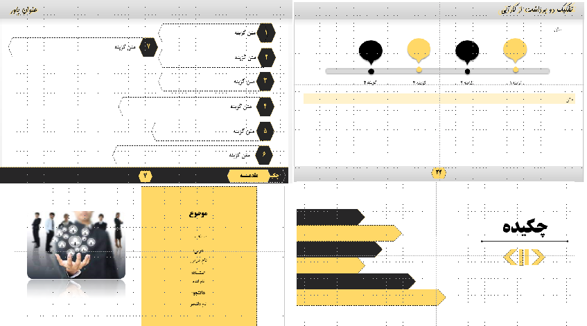 قالب آماده پاورپوینت دانشجویی