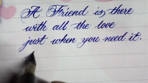 آموزش خوش نویسی انگلیسی