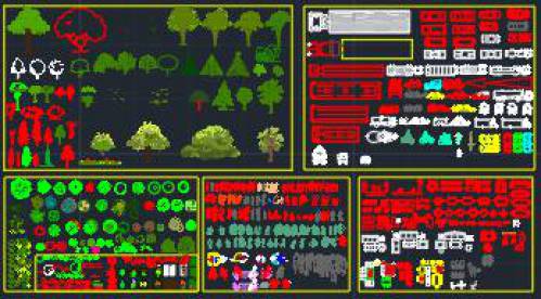 آبجکت کامل اتوکد