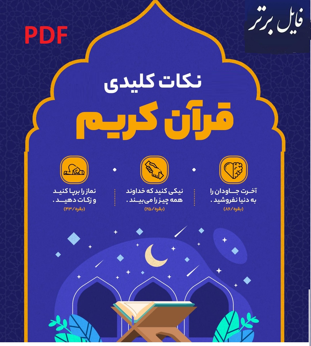 نکات کلیدی قرآن (به تفکیک جزء)