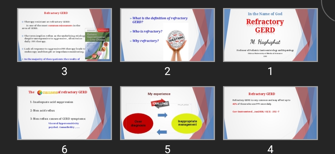 پاورپوینت Refractory GERD